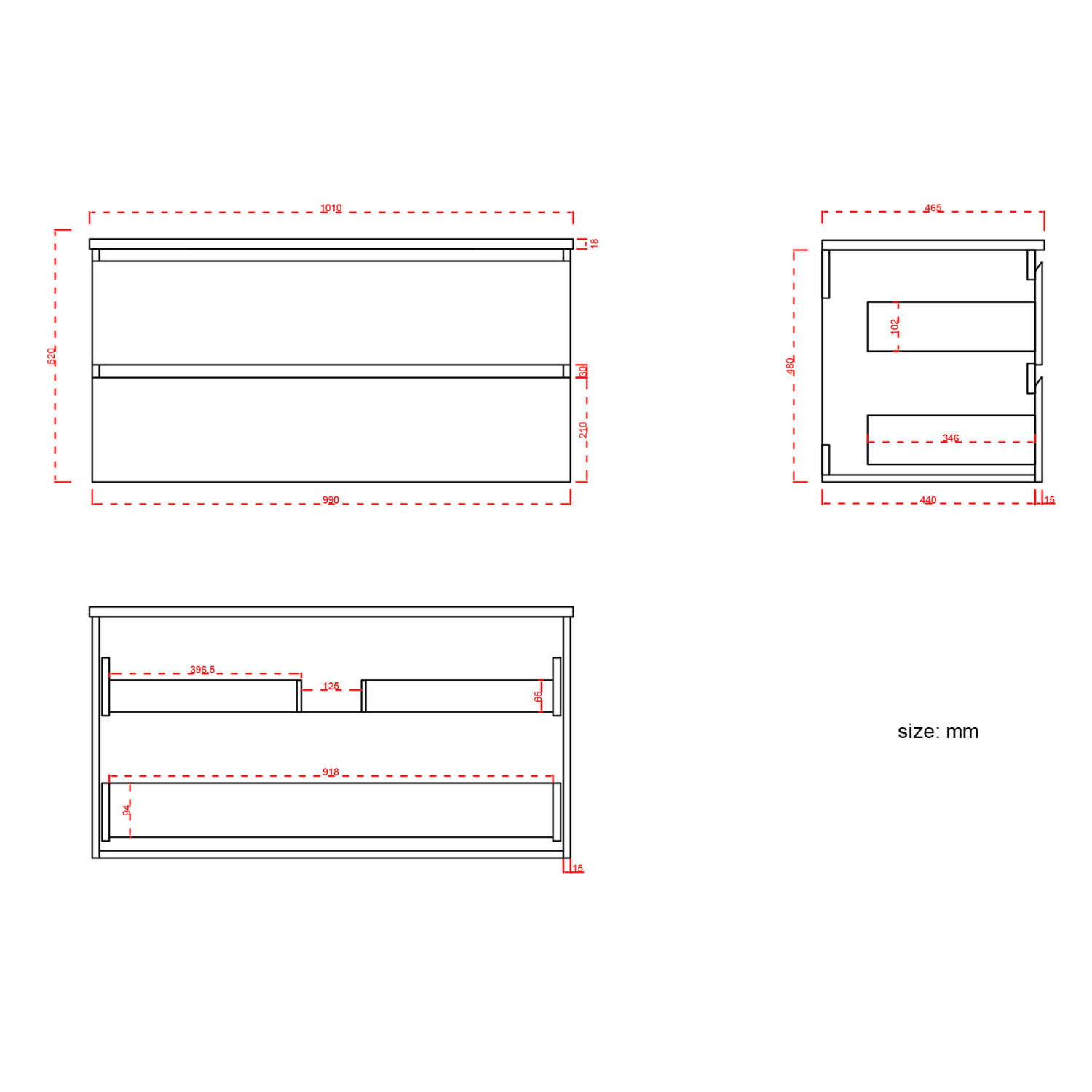 Badmeubelset VERONA 100 cm - Met Kolomkast - Glanzend Wit - Wastafel Wit - lomazoo.com